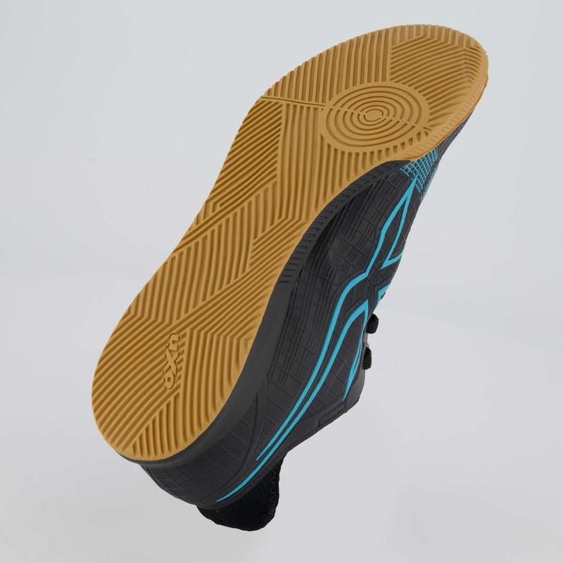 Chuteira Oxn Velox 4 Neo Futsal Preta e Azul - Chuteira - Magazine